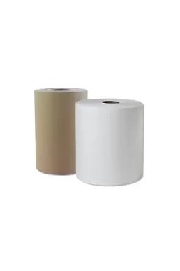 TOWEL ROLLS WHITE AND NATURAL